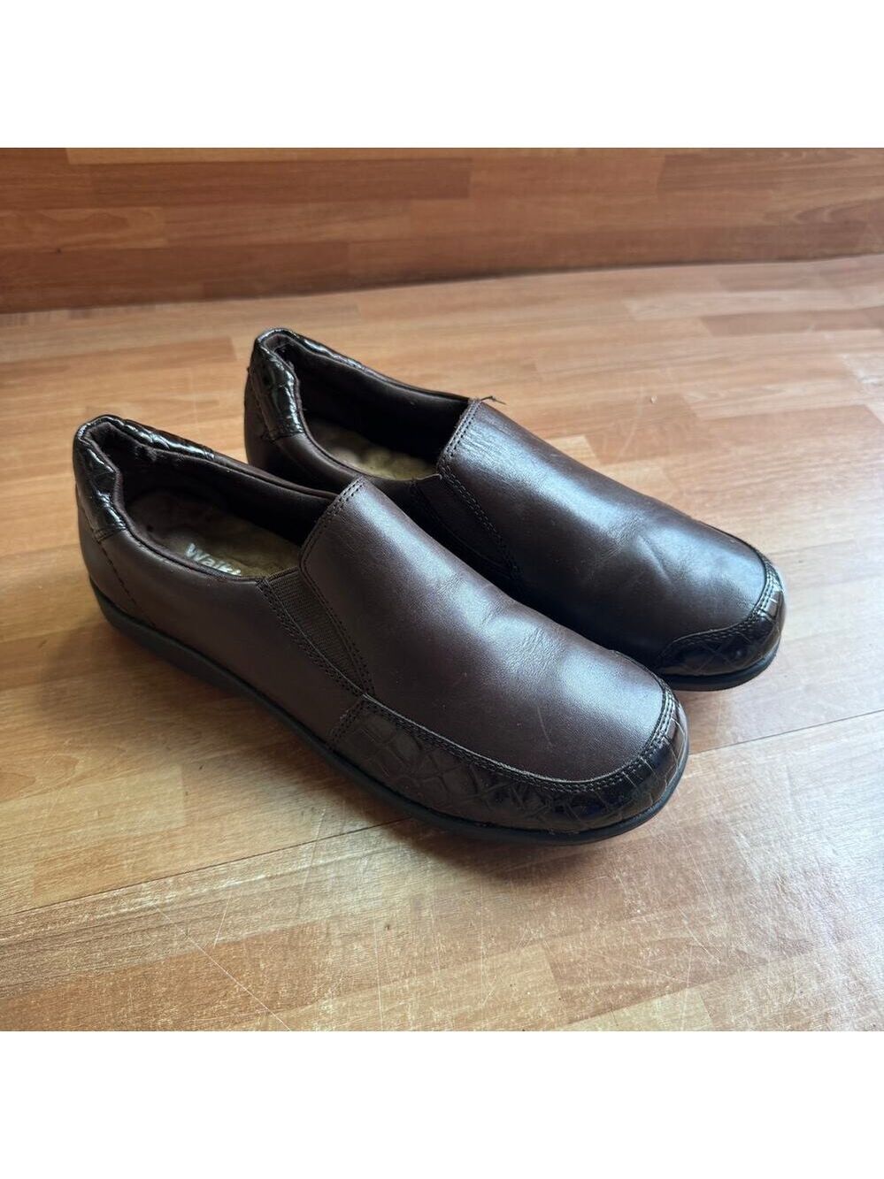Walking Cradles "Andie" Slip-On Loafers size 7 brown